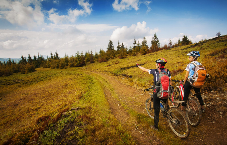Jak jeździć rowerem MTB po górach?